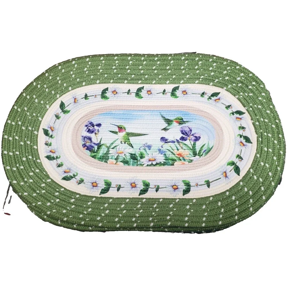 OVAL BRAIDED KITCHEN RUG (20